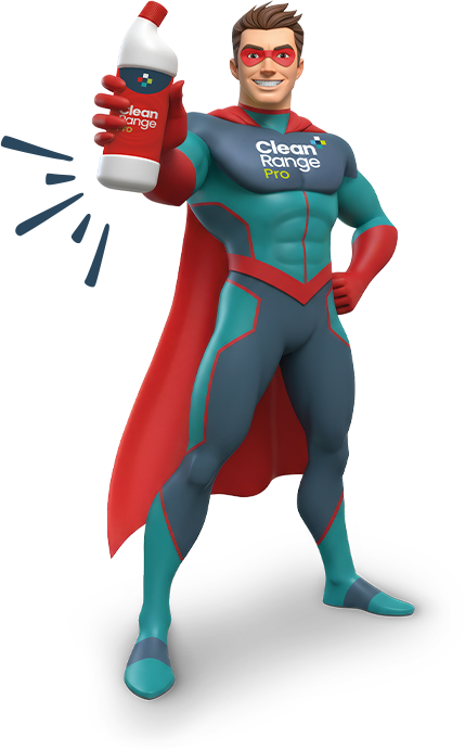 Clean Range Pro mascot