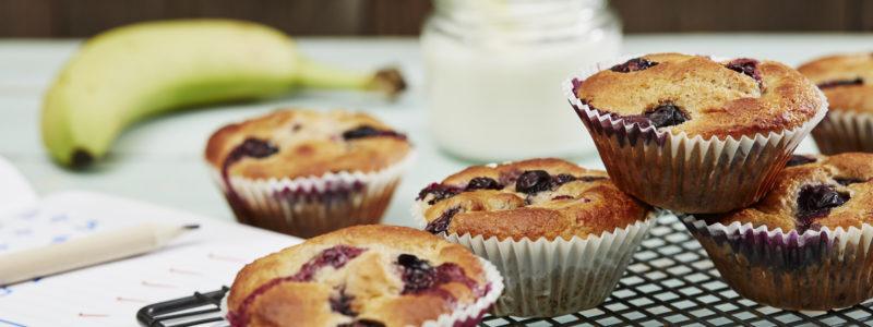 Blueberry Wholemeal Muffins - Country Range