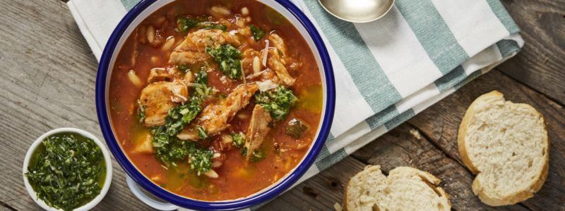 Cajun Chicken Spicy Pasta Soup - Country Range