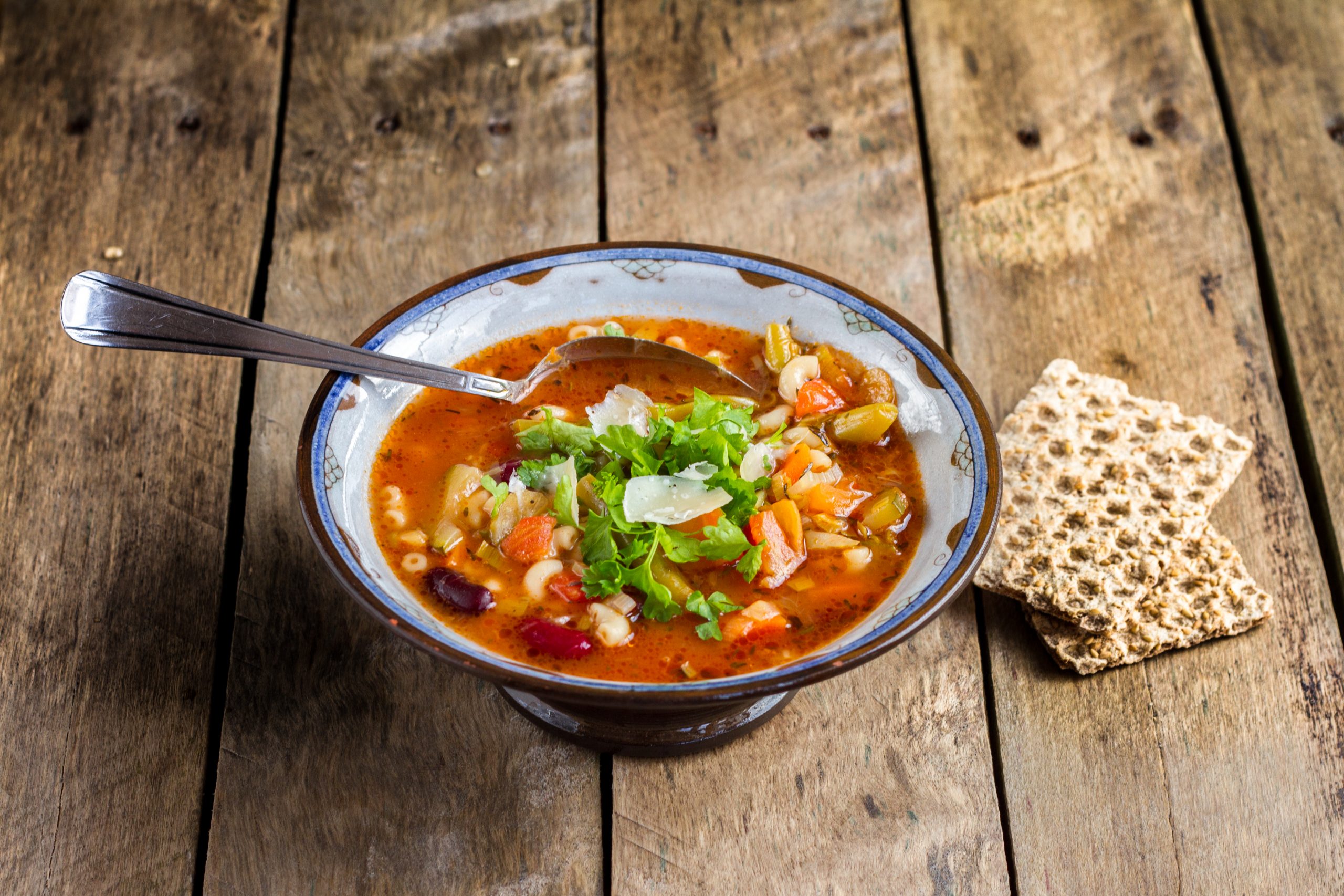Healthy Minestrone Soup - Country Range