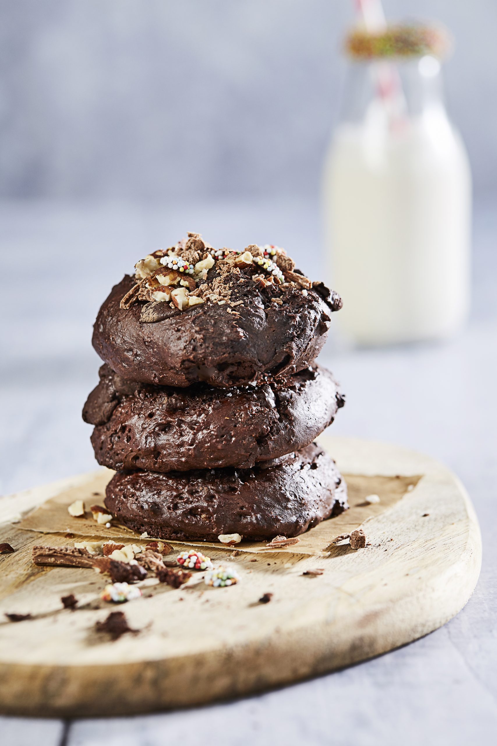 Double Chocolate Yogurt Cookies - Country Range
