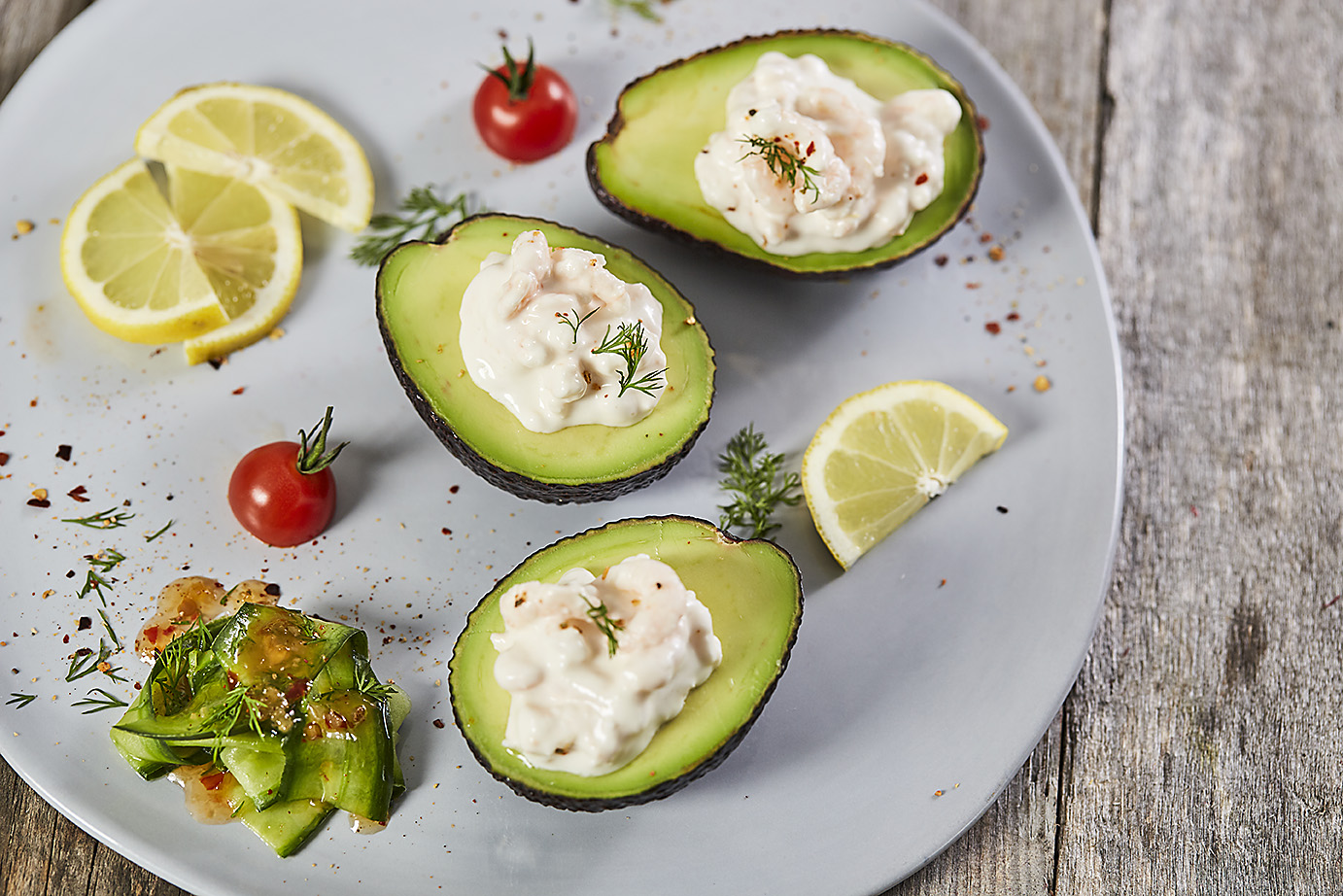 Prawn Stuffed Avocado - Country Range