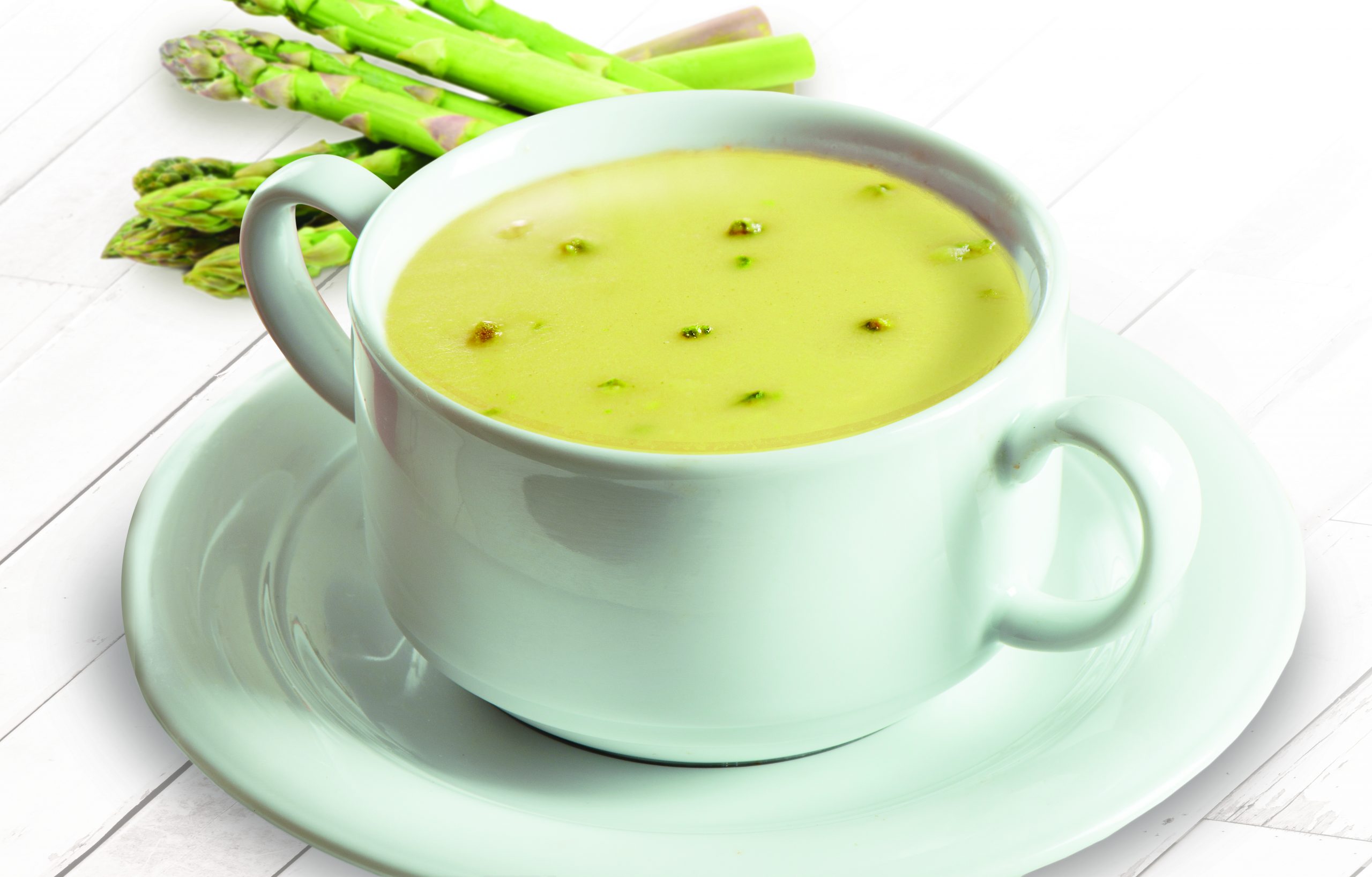 Asparagus & Green Pea Soup - Country Range