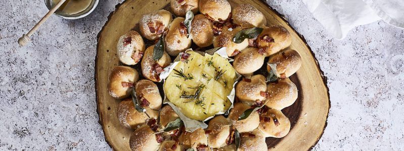 Baked Camembert with Sage and Bacon - Country Range