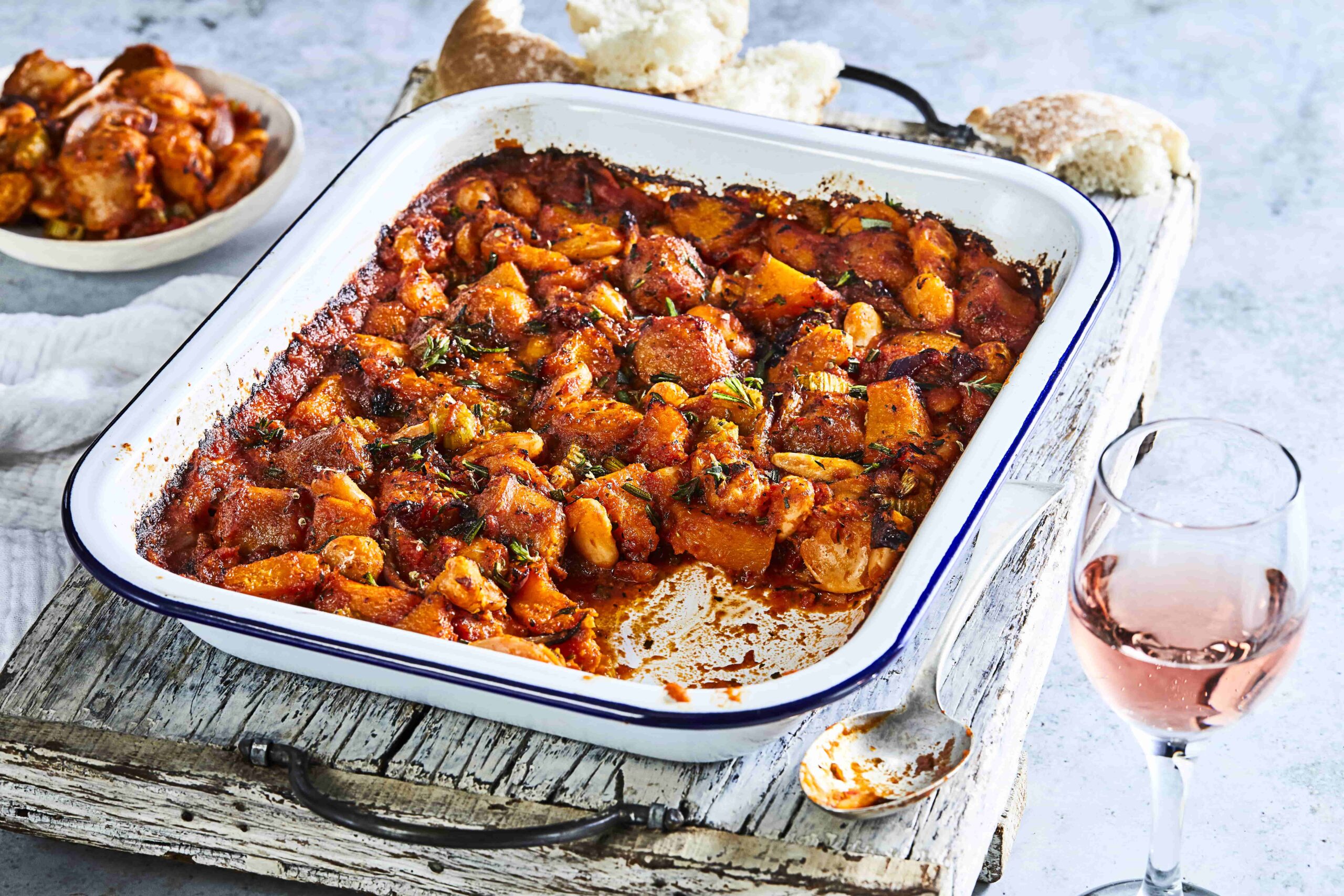 Sausage and Butterbean Casserole - Country Range