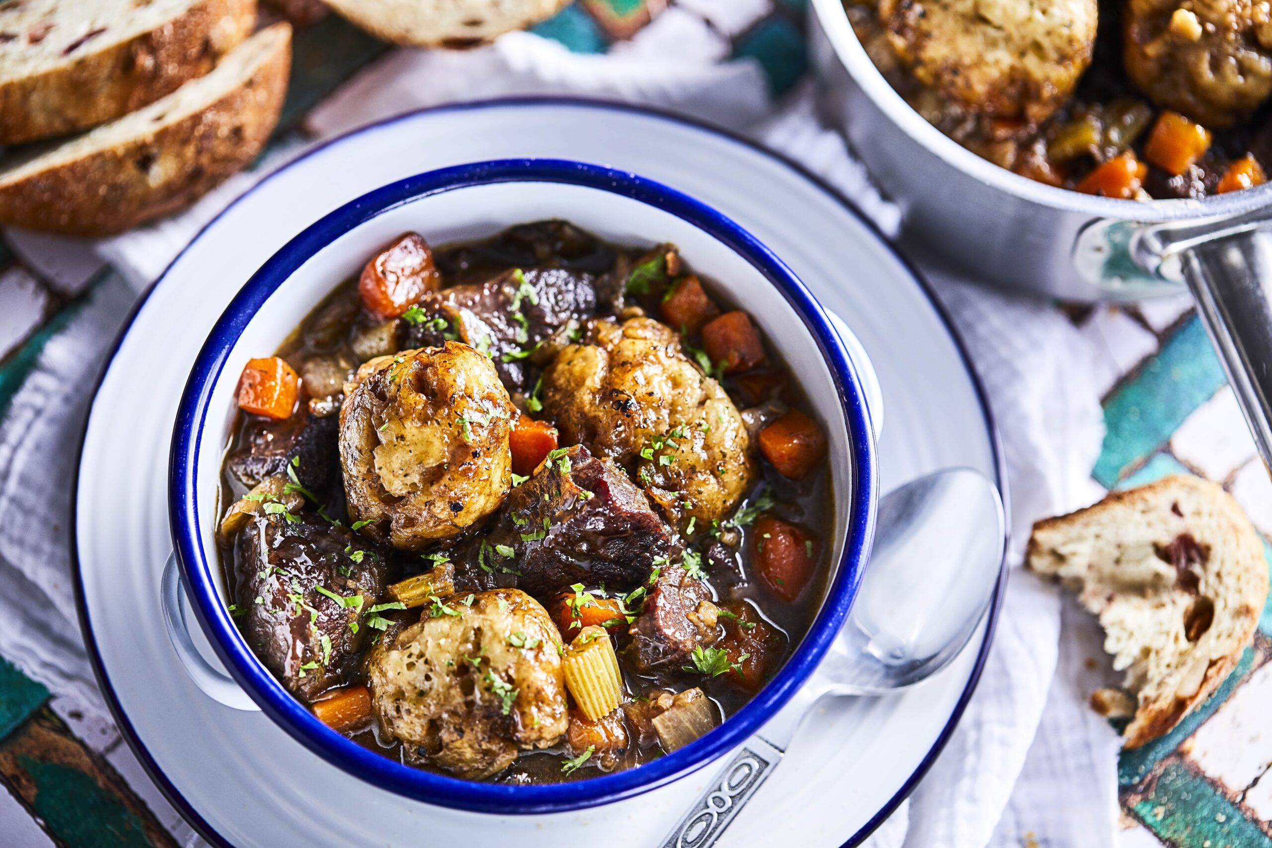 Beef Stew with Dumplings Country Range