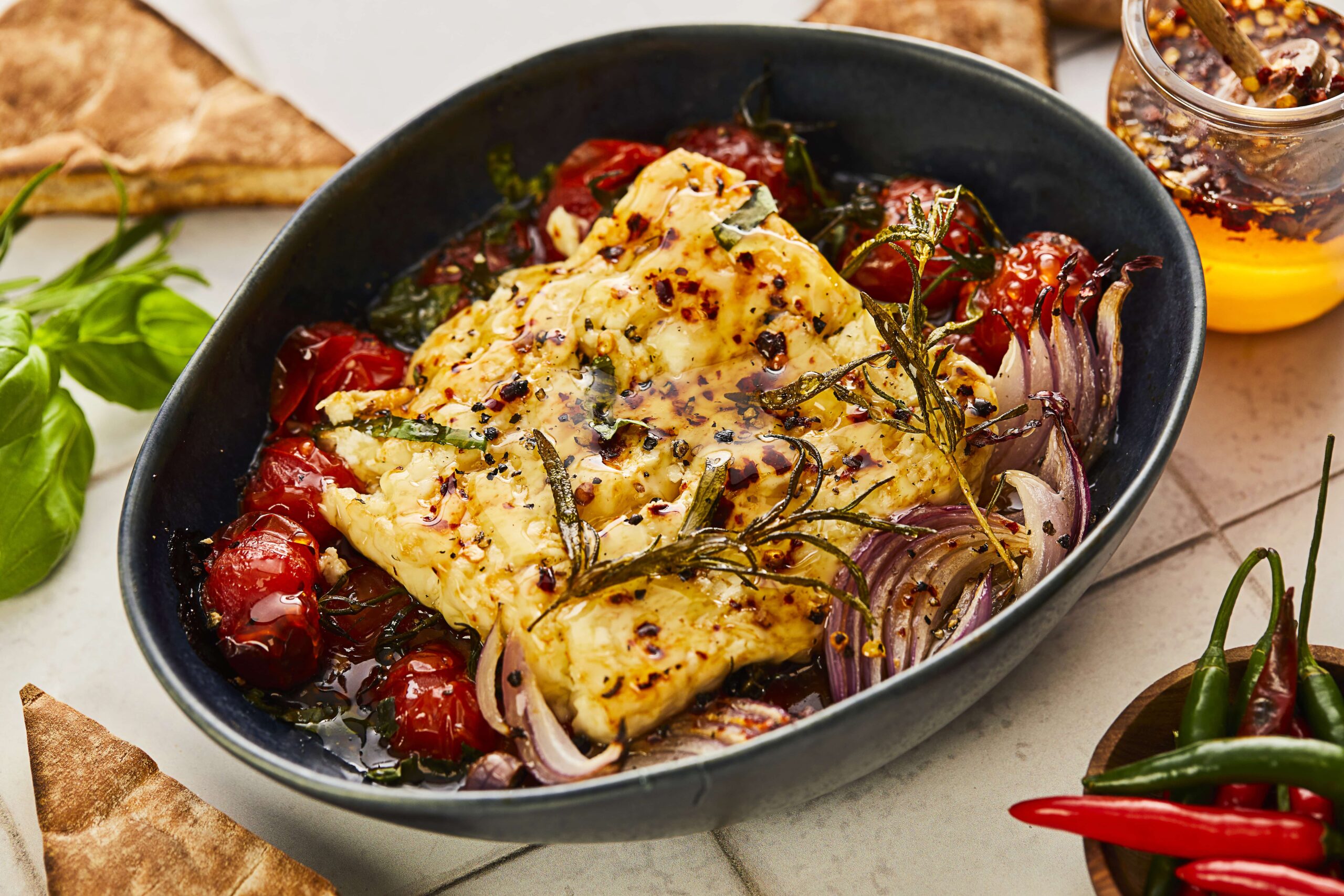 Baked Feta with Hot Honey - Country Range