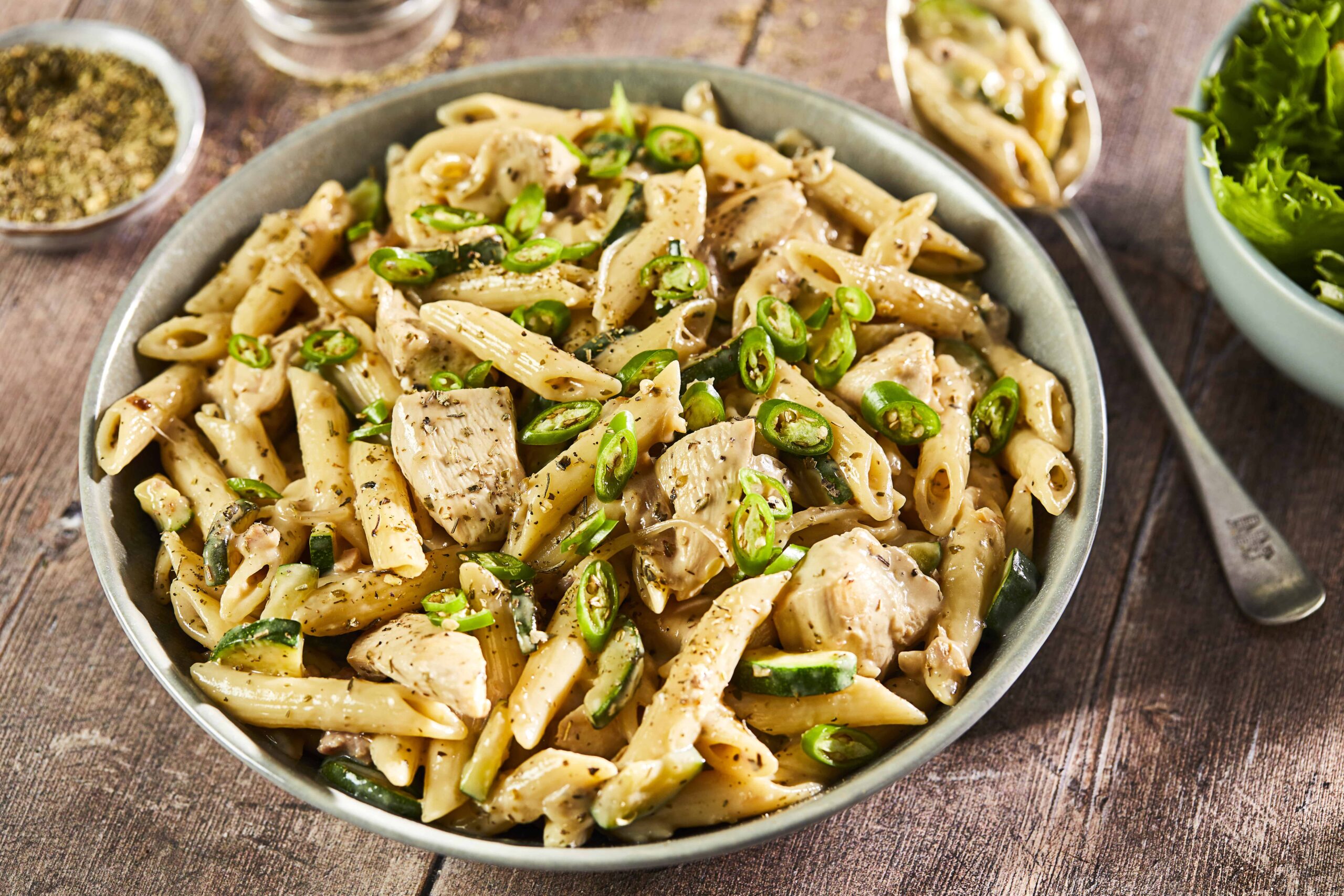 Spicy Tuscan Chicken Pasta - Country Range