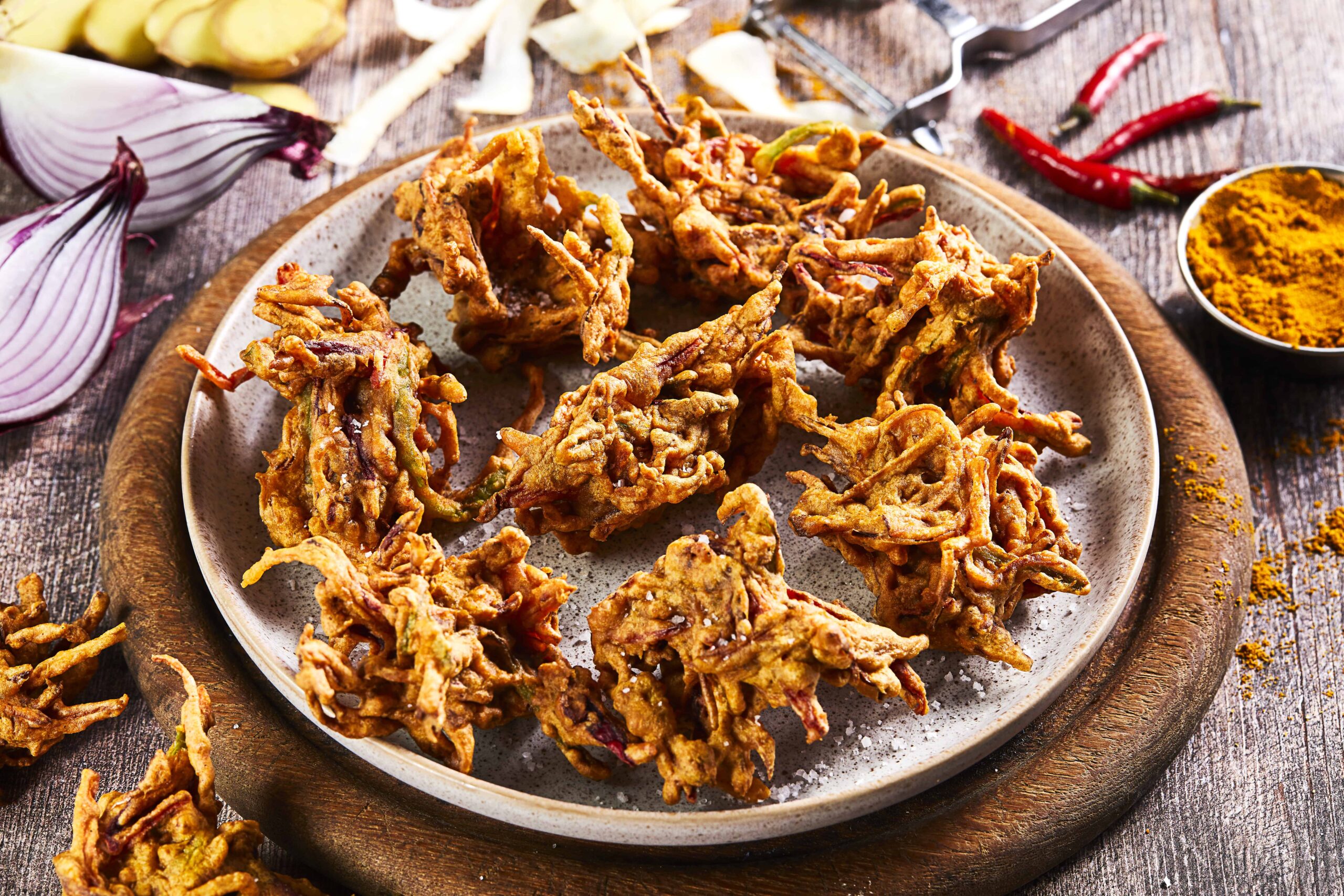 Left Over Vegetable Pakora - Country Range