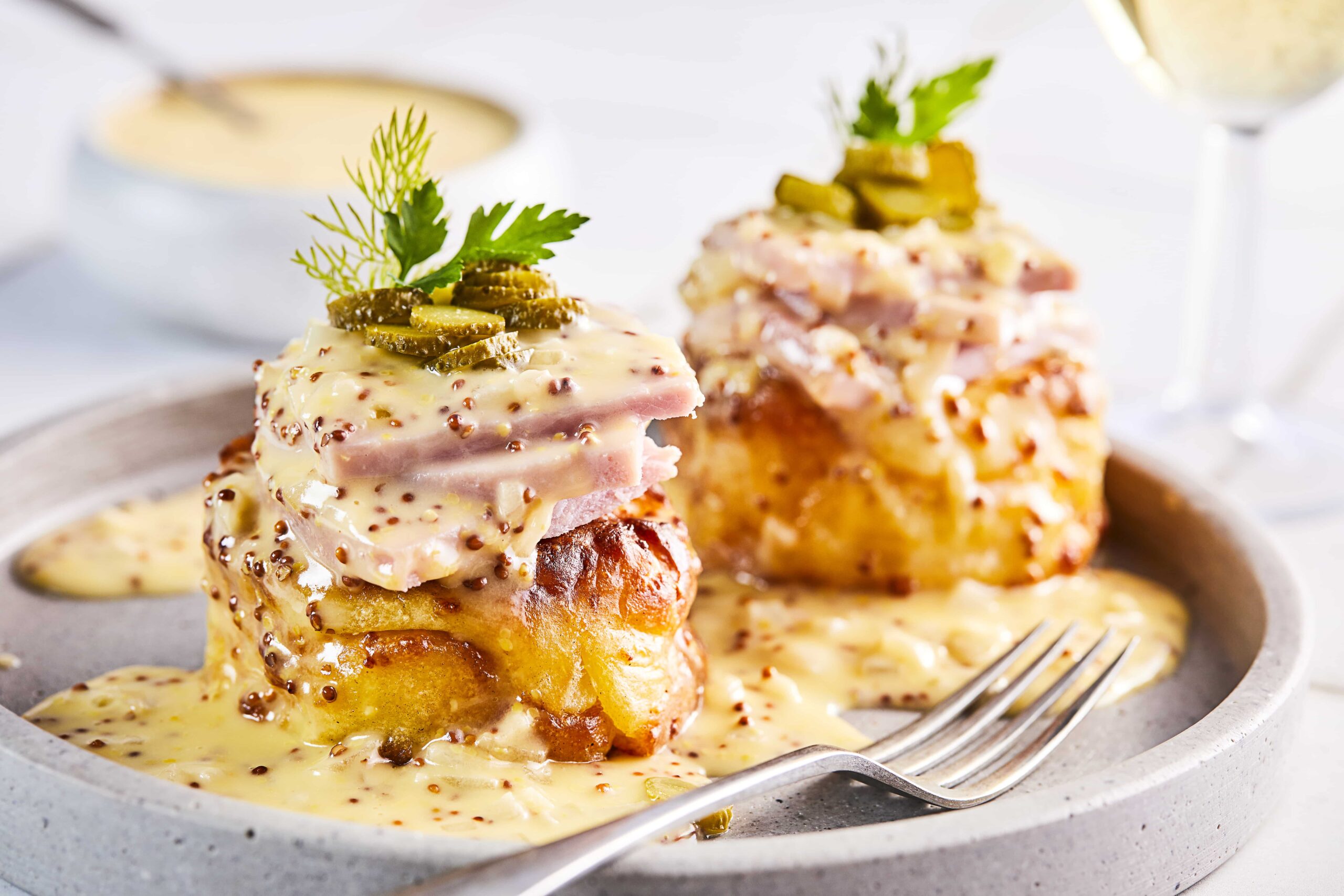 Signature Ham Dauphinoise with Mustard Sauce - Country Range