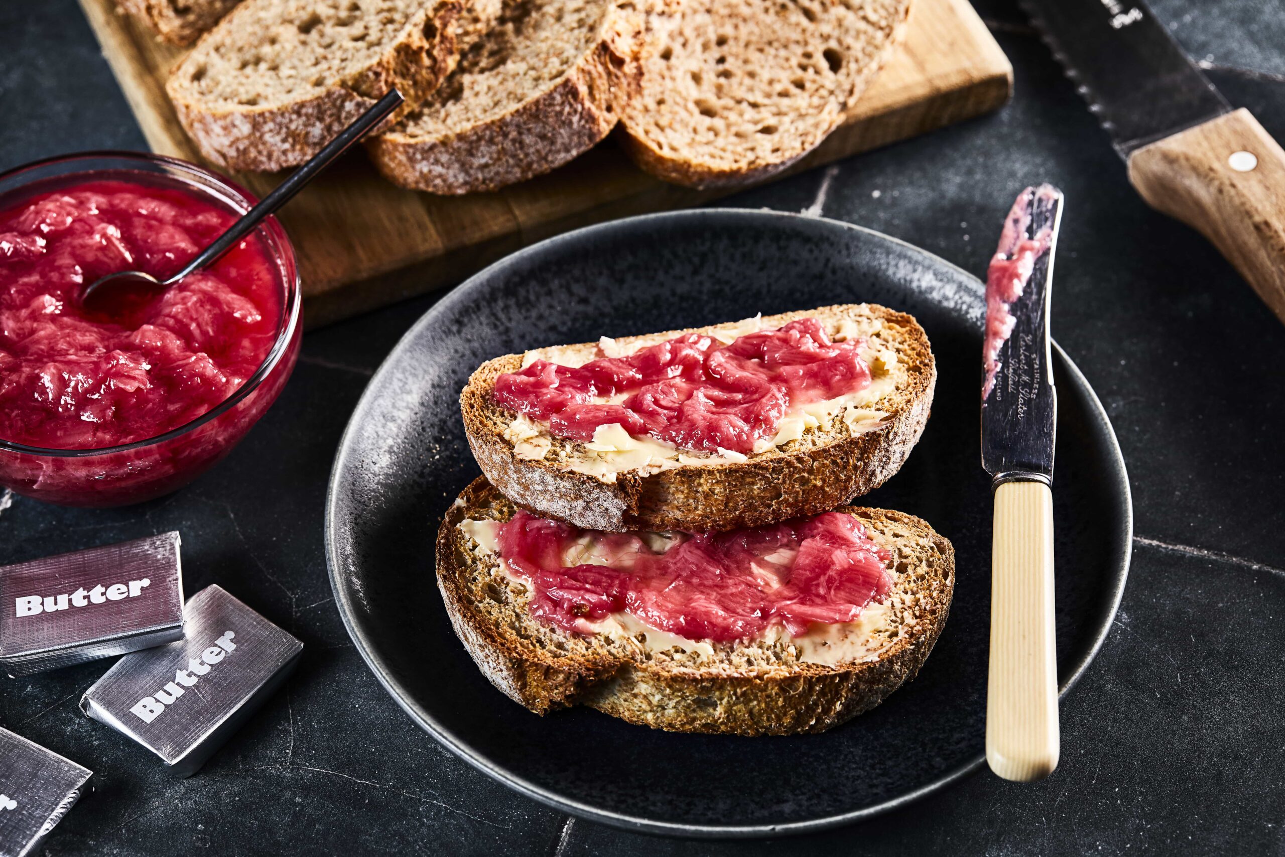 Jam Rambabu Rhubarb Jam - Country Range