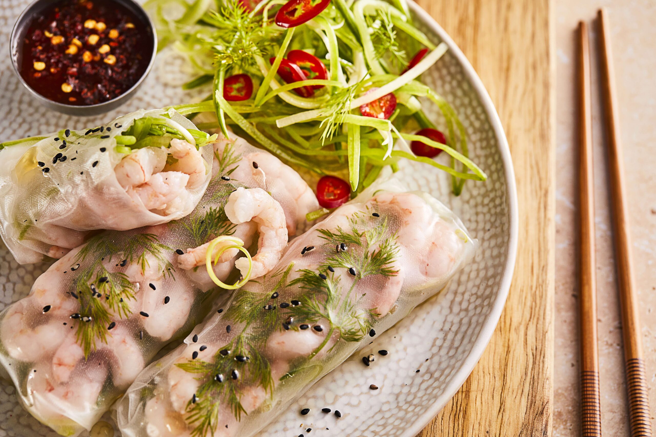 Signature Vietnamese Prawn Rolls - Country Range