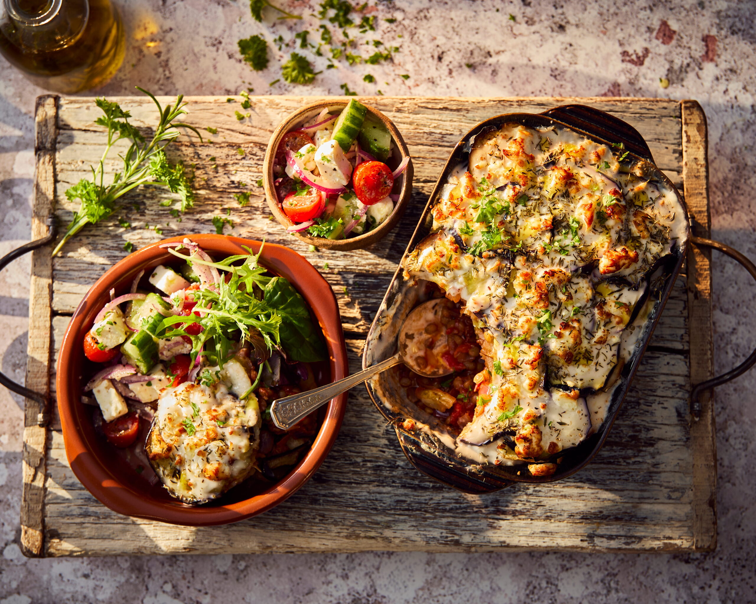 Greek Style Lentil Moussaka